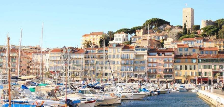 Cannes Plage 2Mn/45M2/Vue Mer/Inernet/Clim/Parking Prive Exterior foto